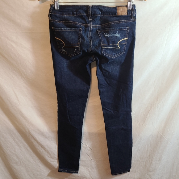 American Eagle Outfitters Super Stretch Disstressed Denim Jeans - Picture 2 of 8